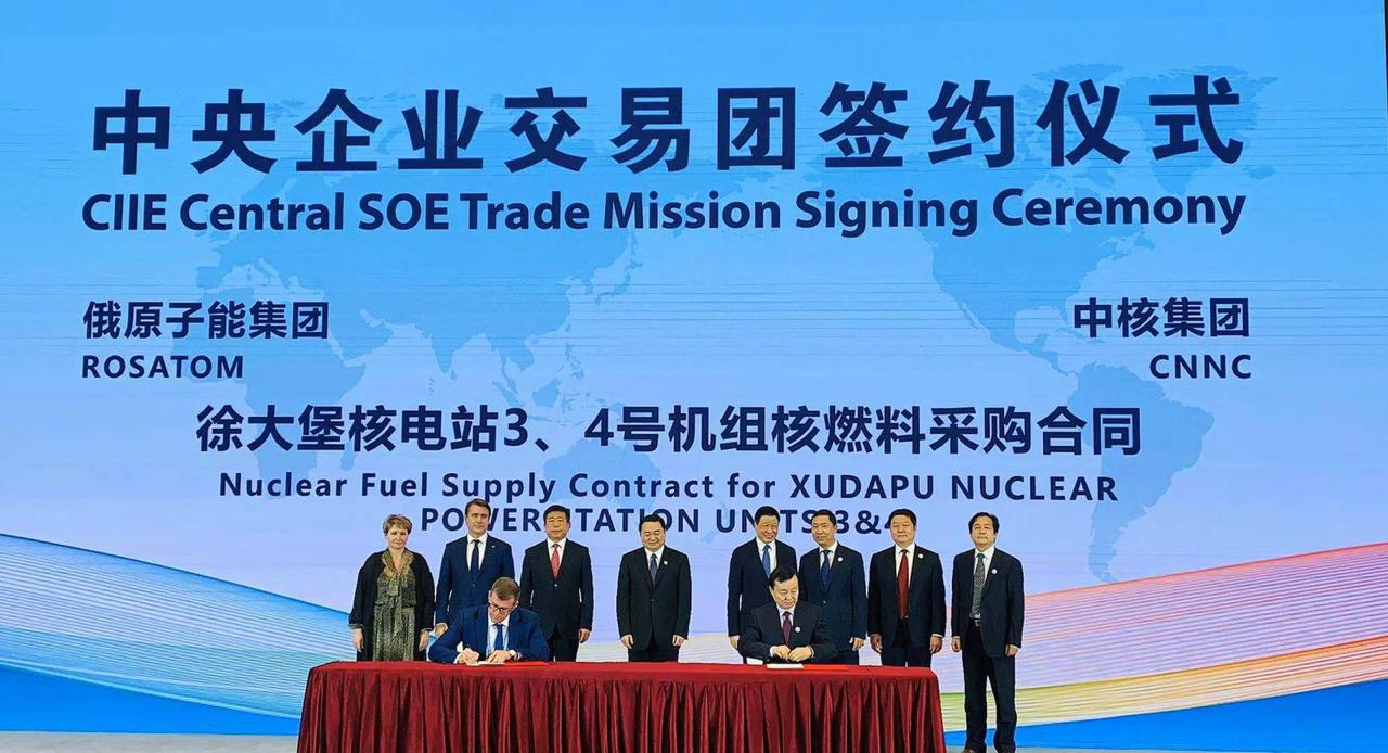 ROSATOM的TVEL燃料公司为徐大堡核电站动力机组供应燃料 (中国)